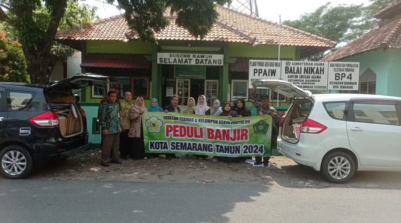 Yayasan Termas Binaan Penyuluh Agama Bergerak Peduli Banjir di Kota Semarang
