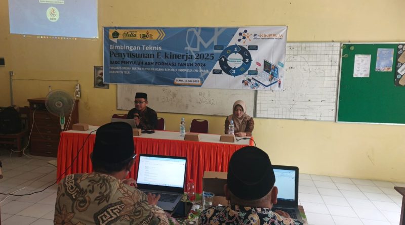 PD IPARI Kabupaten Tegal Gelar Bimtek Penyusunan E-Kinerja 2025 untuk ASN Formasi 2024