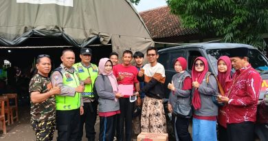 IPARI Kabupaten Tegal Salurkan Bantuan untuk Pengungsi Padasari Jatinegara